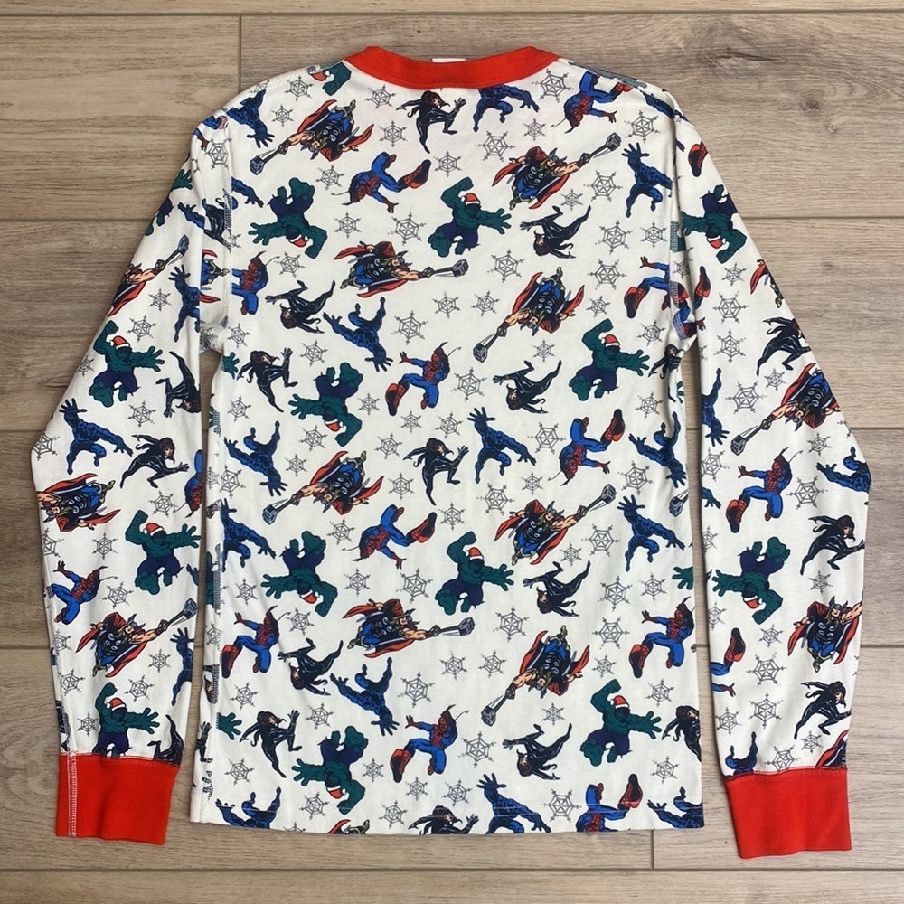 Hanna Andersson |‎ Marvel Avengers | Christmas Pajama Top - Picture 7 of 13
